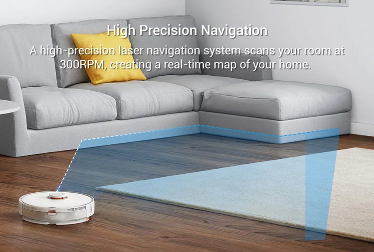 Original Mi S5max Easy Home Smart Auto Robotic Vacuum Sweeping Robot