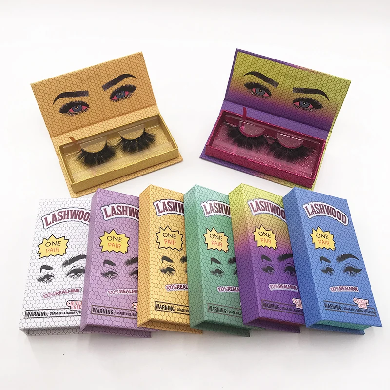 

backwood eyelash packaging,2 Boxes, Natural black color