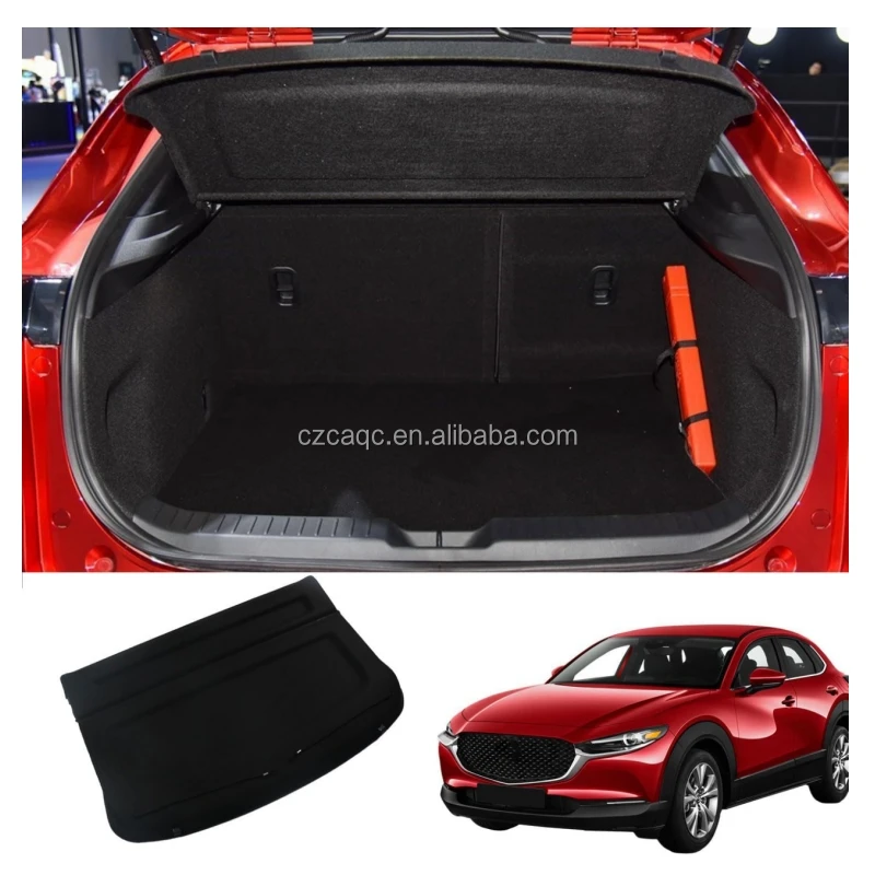 マツダ 新型 CX-30 cx30 DM系 トランクマット ラゲッジマット ◇ウッド