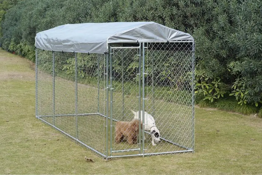 10x10x6 Foot Classic Galvanized Outdoor Dog Kennel Buy Dog Kennel