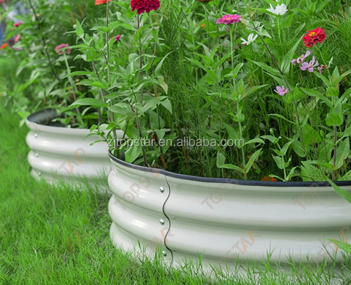 Diy Metal Tree Surround Raised Garden Ring Buy Metal Tree Surround