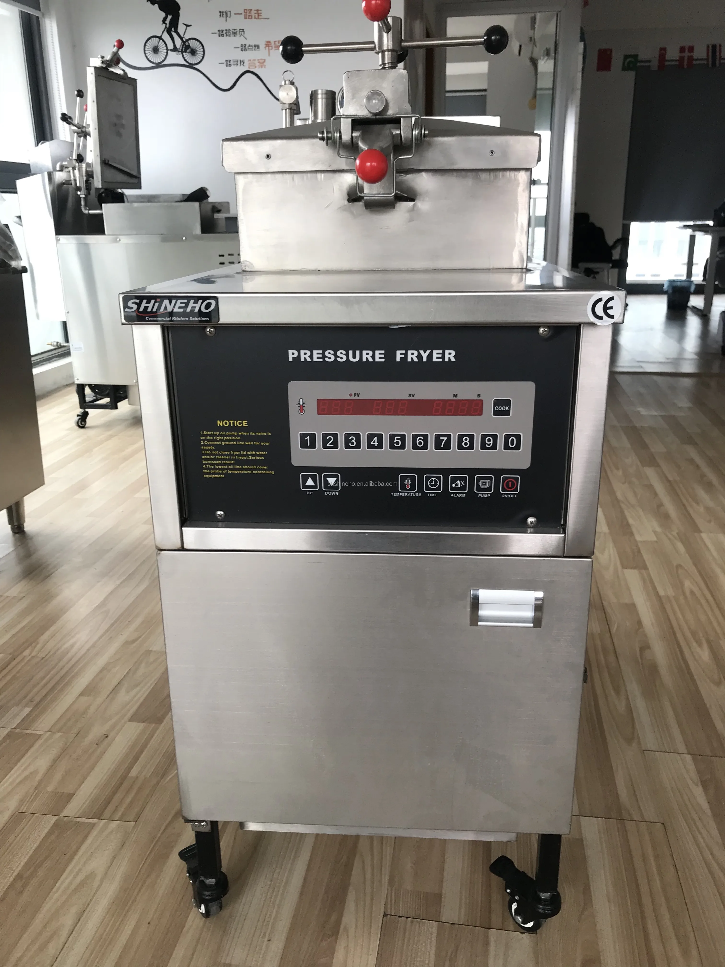 P009 Henny Penny Gas Pressure Fryer/kfc Chicken Frying Machine ...