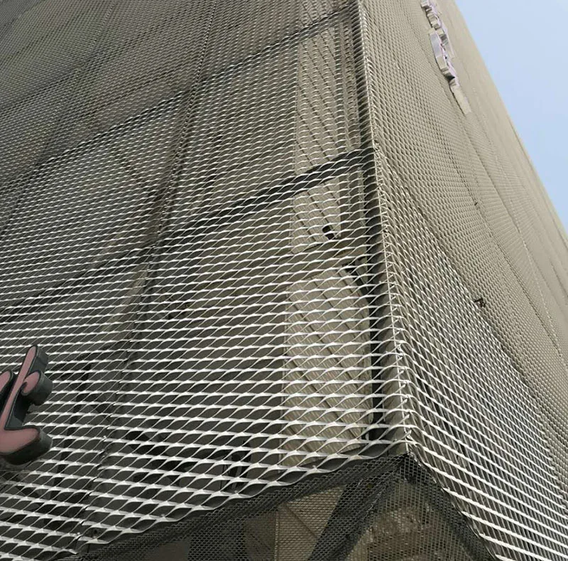 建筑门面装饰铝扩展金属网 - buy 铝展开装饰网,建筑立面网,装饰丝网