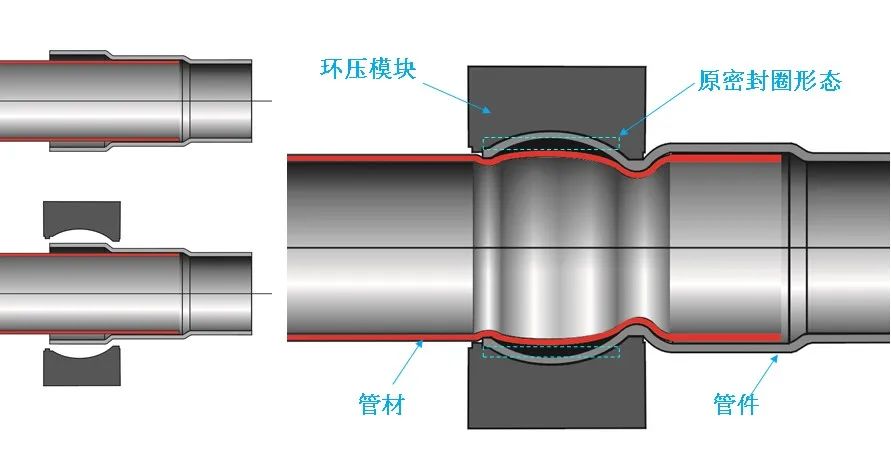 轻型不锈钢管/不锈钢卡压管件