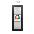 Doorwin Pre&ccedil;o Barato Alem&atilde;o Dentro Termicamente Melhorado Alum&iacute;nio Inclinar E Virar Janelas de Guilhotina Com Grades De Seguran&ccedil;a Para Uso Residencial