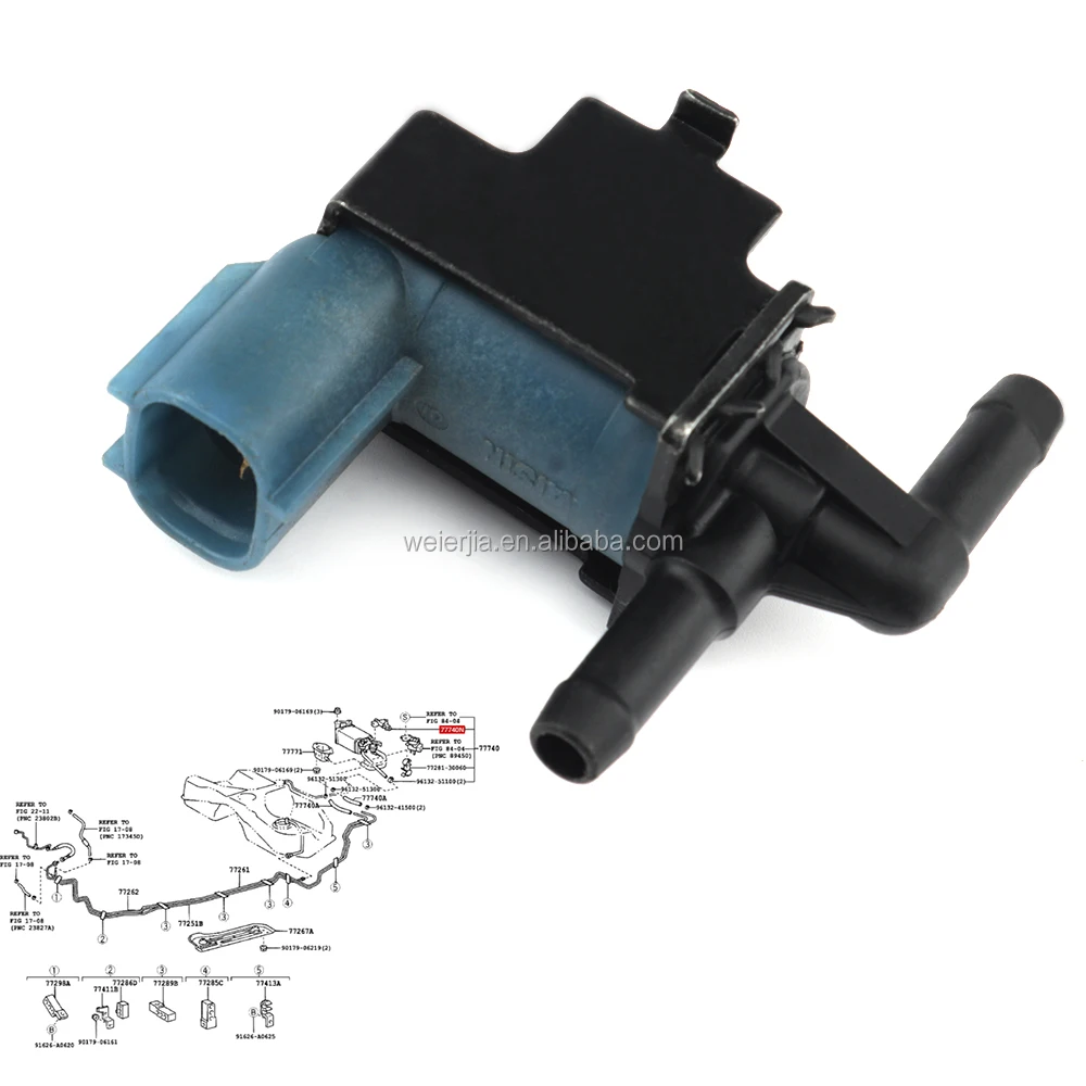 9091012224 Charcoal Canister Vacuum Switching Valve Fit For Toyota 00