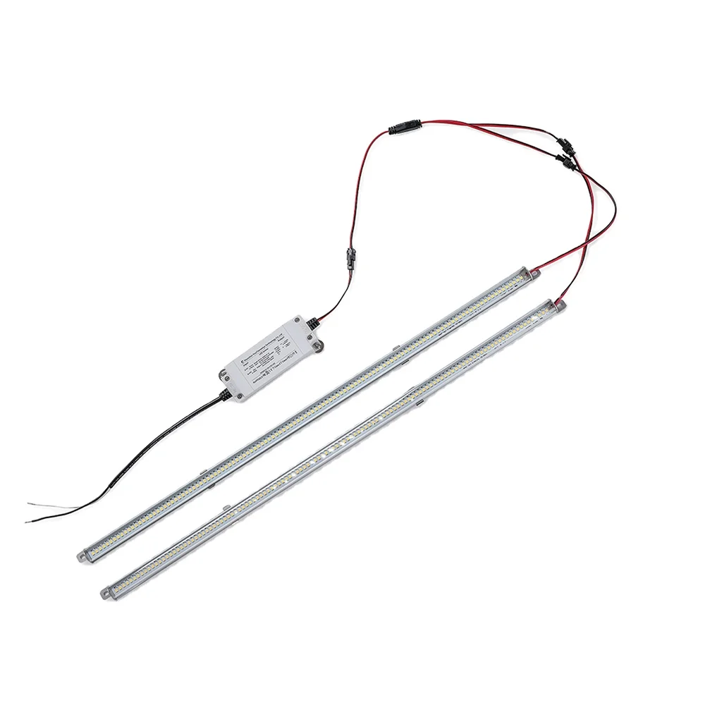 ETL DLC high light efficiency 24W LED Troffer Light Strip kits with Motion sensor