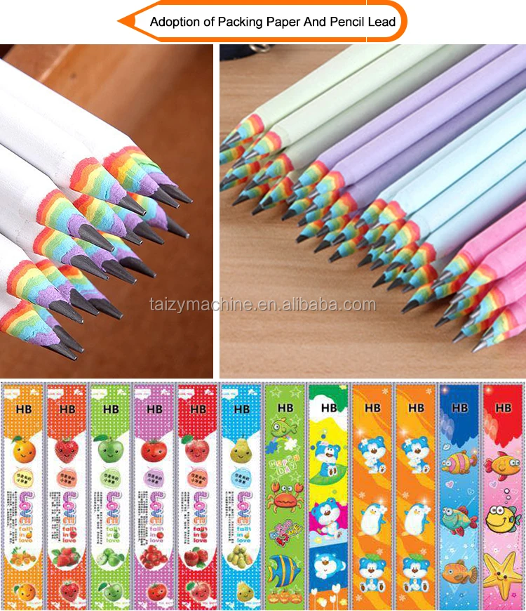 Waste Recycled Paper Newspaper Pencil Making Machine Production Line ...