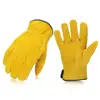 guantes de cuero termicos safety work cut proof gloves