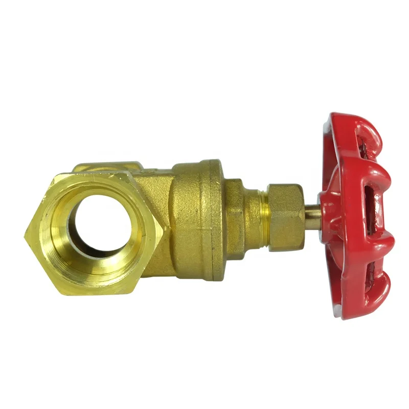 Dkv Dn1550 Brass Water Gate Valve Twoway Seal 1/22 Inch