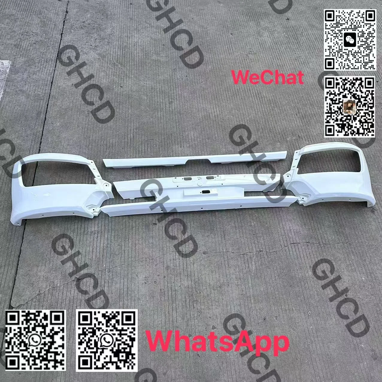 GHCD Paiting/high Quality Plastic Type and Iron Type of  Bumper for Japanese Truck New HIN 500 details