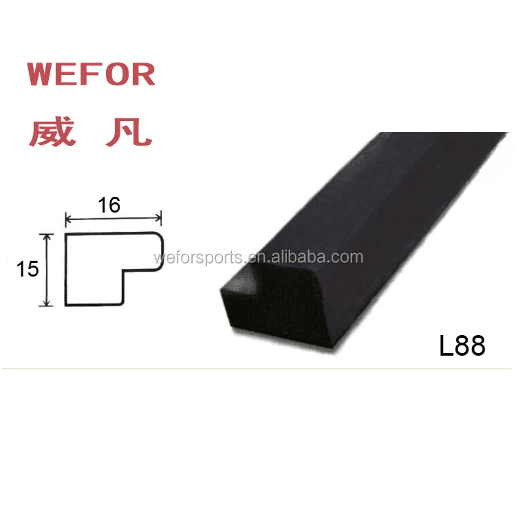 Pool Table Rubber Accessories /billiard Table Small Lshaped Rubber