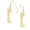 Unique jewelry Personalized Gift Custom Stainless Steel Name Drop Earring