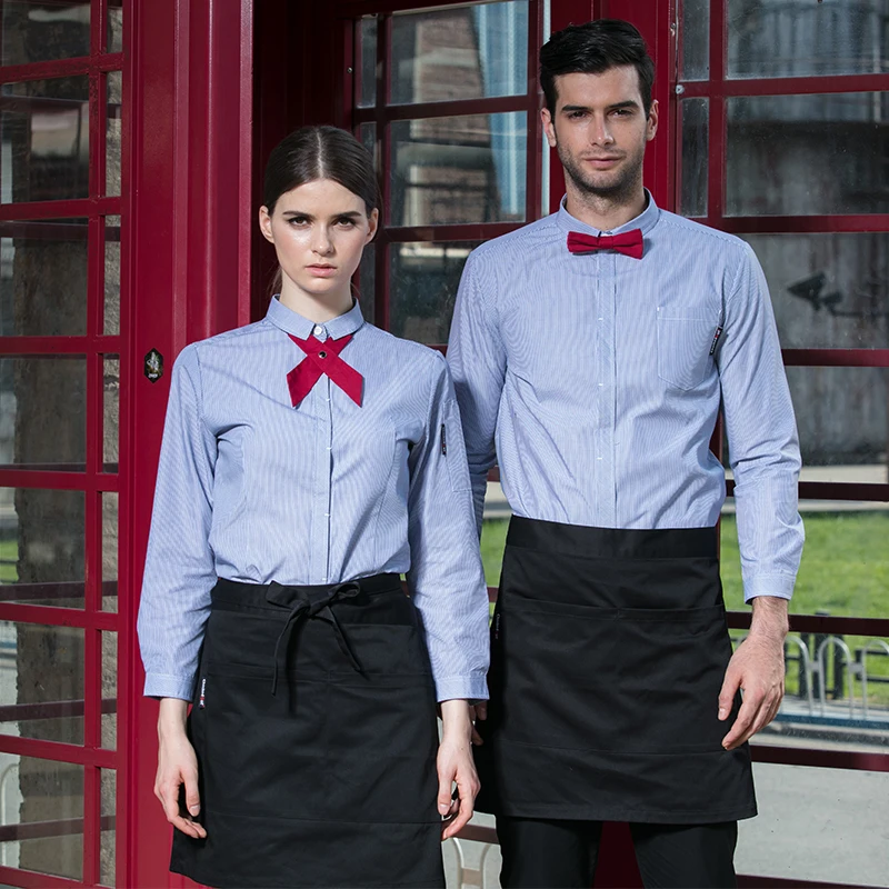 Checkedout Dress Pleat Fashion Chef Uniform For Hotel And Restaurant ...