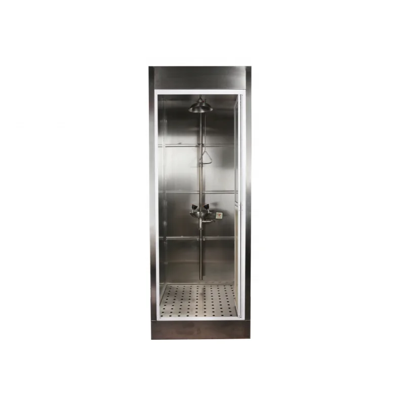 Enclosed Safety Shower And Eyewash Station; Safety Shower Booth Buy