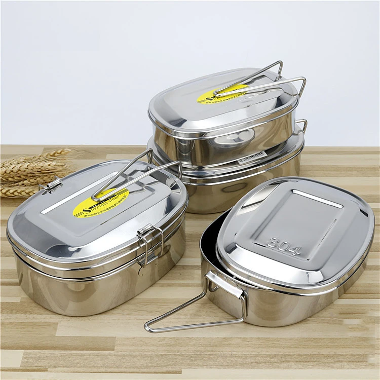 Custom Stainless Steel Hot Lunch Box Wholesale Single Wall Stainless Steel Lunch Box Buy