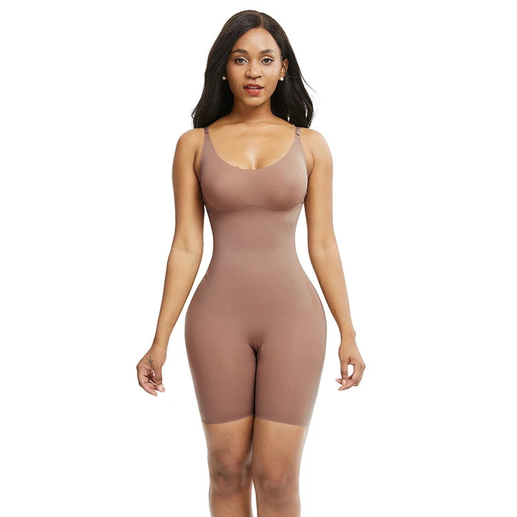 Women Full Slimming Tummy Control Body Shaper Bodysuit Hip Enhancer Butt Lifter Shapewear