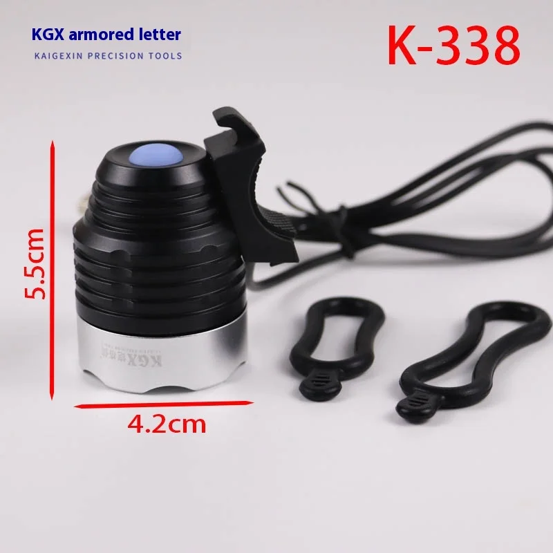 Kaigexin K-338 Industrial Single Lamp UV Glue Curing Lamp Mobile Phone Maintenance USB Power Supply 10-Second Curing OEM