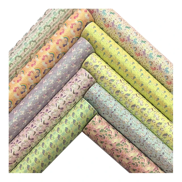 Fabric For Glitter Bows,2 Pieces
