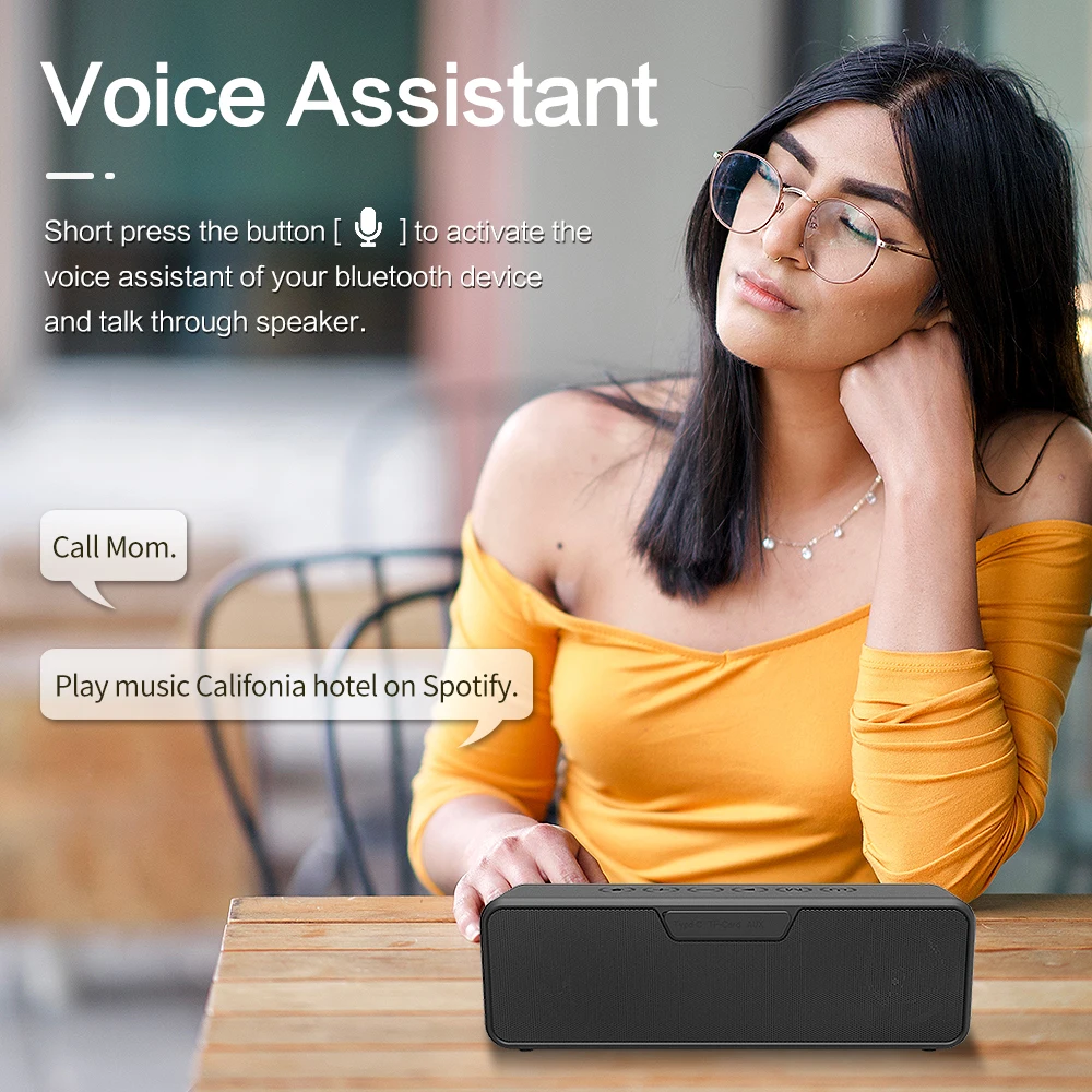 2021 XDOBO Voice Assistant Waterproof BT Portable Outdoor Speaker Super Quality Bluetooth Wireless Speaker - ANKUX.COM