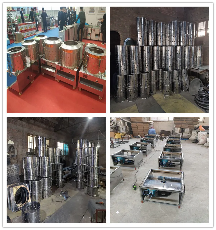 Poultry feather plucking machine chicken and poultry technology hair removal