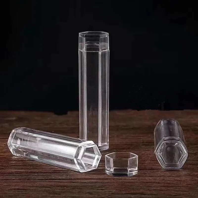 8ml Mini Small Bottle Clear Plastic Tube Cordyceps Sinensis Tube Buy