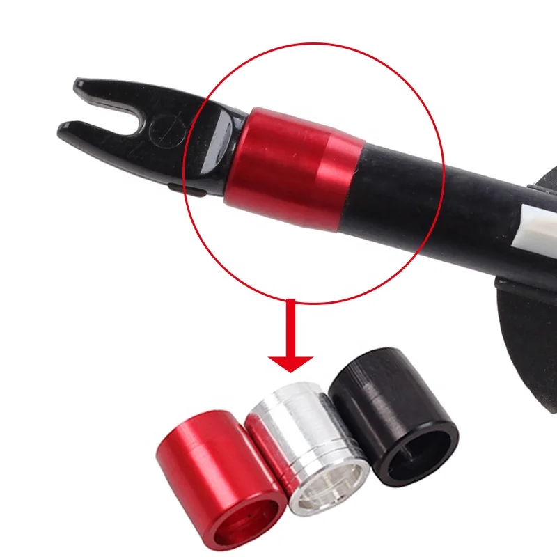 Od 7.6mm Arrow Collars Head Explosion Proof Ring Compound Bow Archery Arrow Shafts Collars Buy