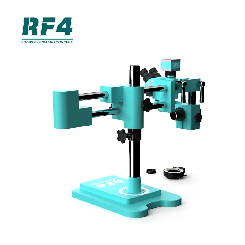 Rf4 Rf7050tvw2kc2+144 750x Triocular Zoom 2kc2 Camera Microscope