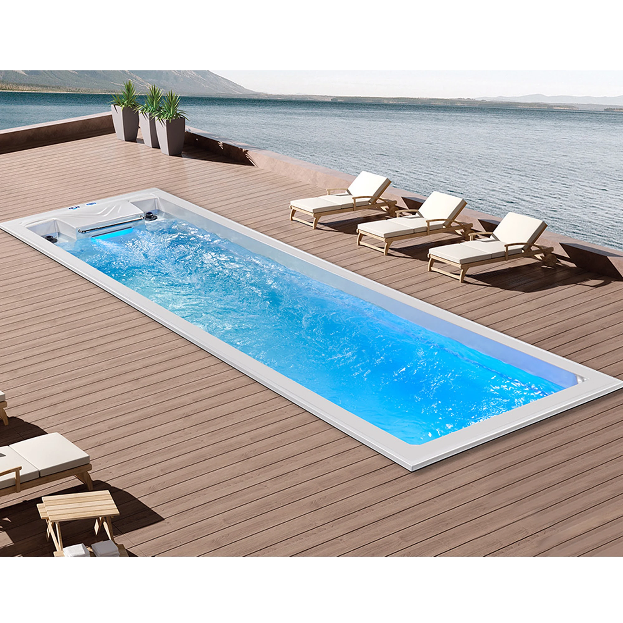 fibreglass pool above ground