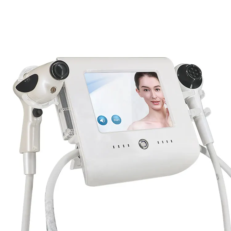 Newest facial portable rf radio frequency machine thermo face lift vacuum machine