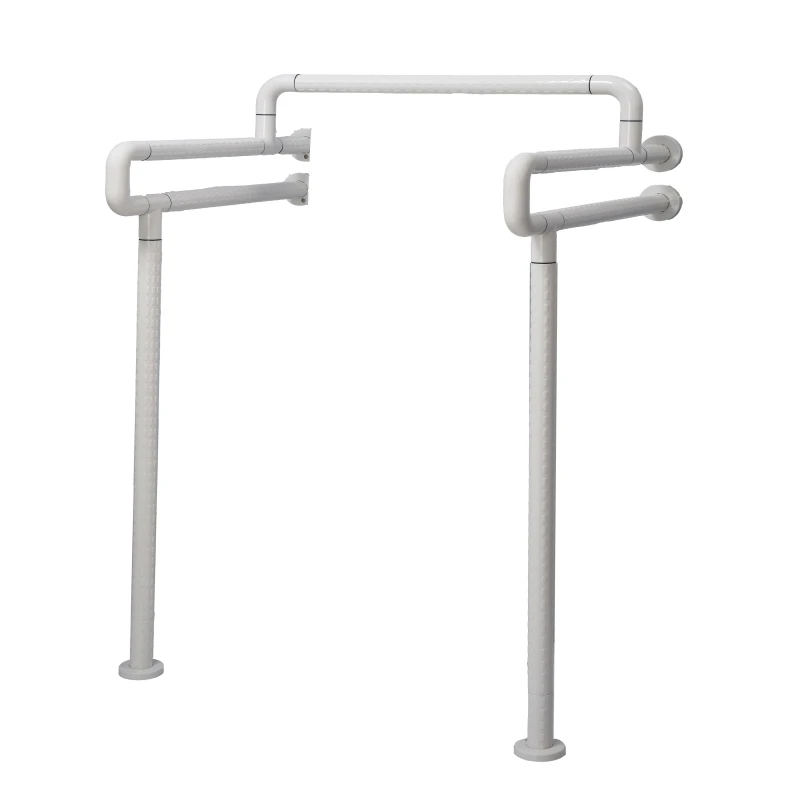 Wc Armrest Grab Rail Urinal Bucket Handrail Elderly Disabled Safety Abs