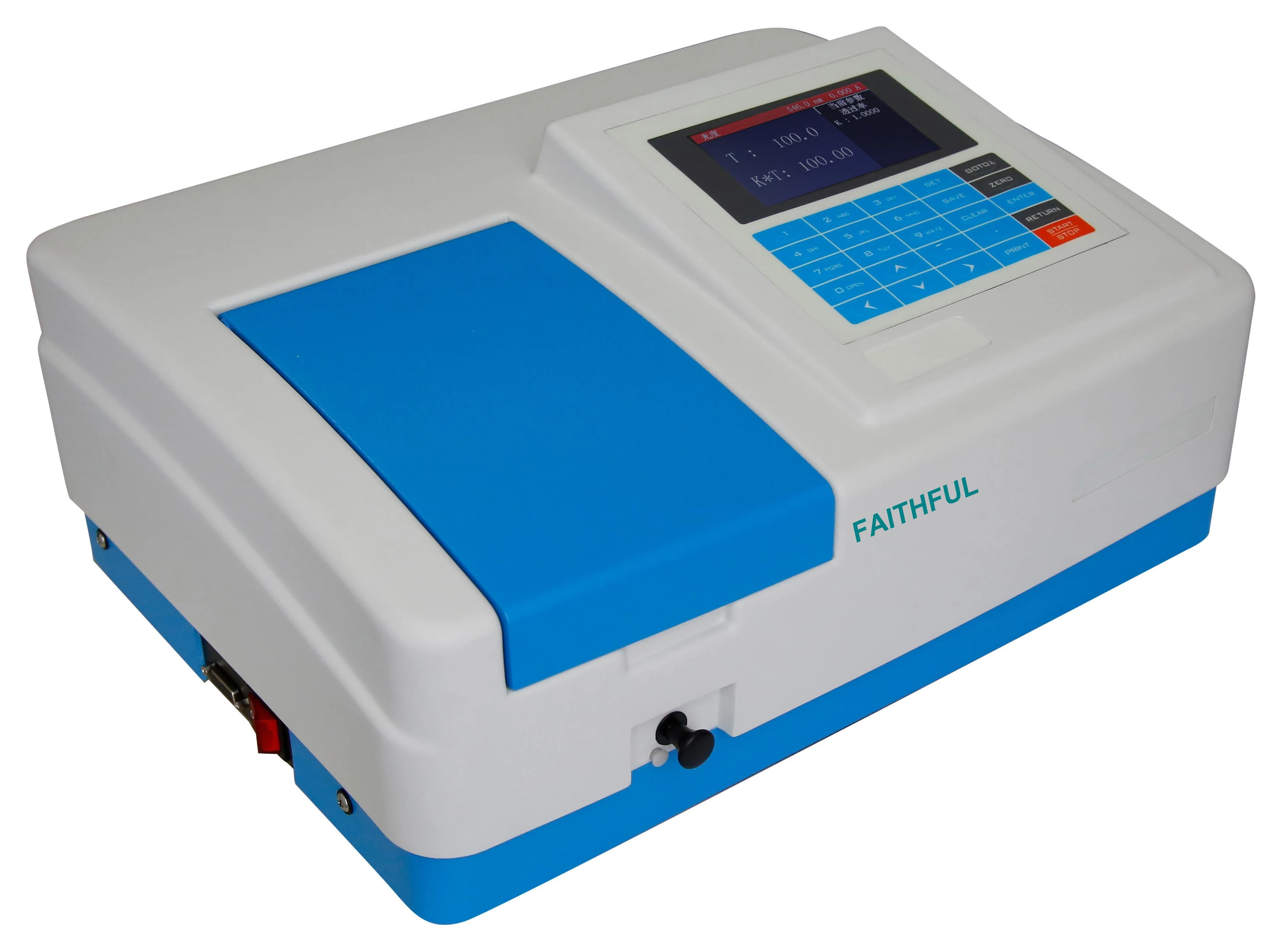 Laboratory 1901100nm Uv Spectrophotometer Lcd Display Single Beam