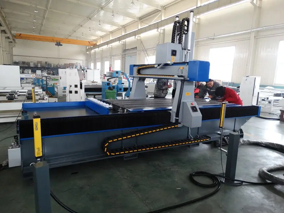 9KW Italy ATC CNC Router Machine 4 Axis for Engraving Special Wood ...