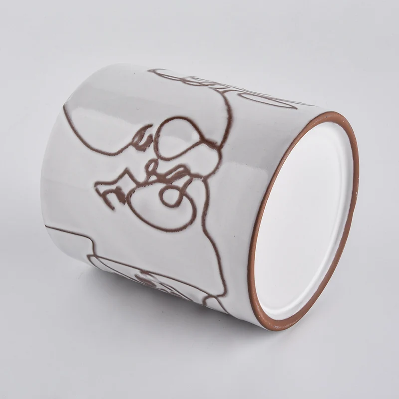 decorative ceramic candle holders for home fragrance