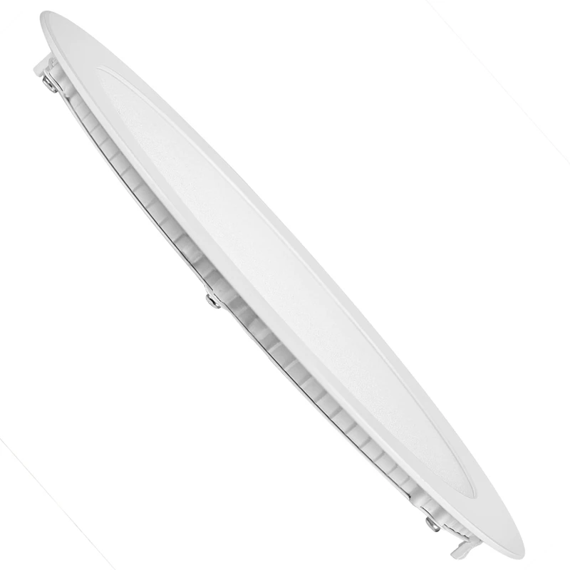 Led Panel light Recessed Kitchen Bathroom Lamp170-265V 3W 6W 9W 12W 15W 18W Warm/Cool White Round Led Celling panel light