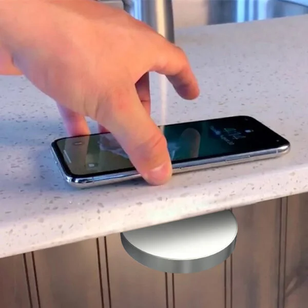25mm Long Distance Embedded Wireless Charger Table 10w Builtin Under The Desk Fast Furniture