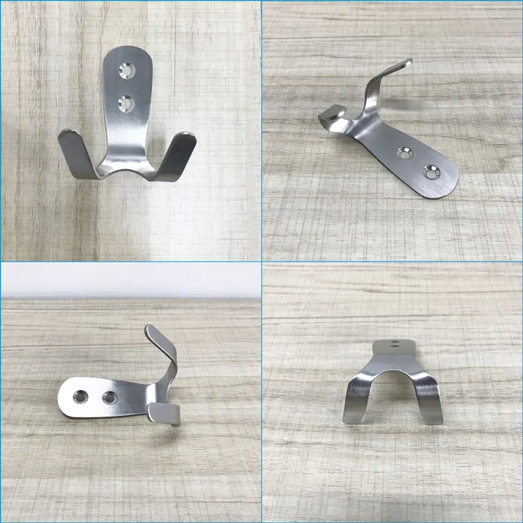 High Quality 304 Stainless Steel Toilet Cubicle Partition Coat Hook