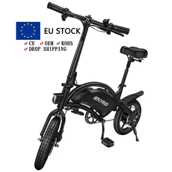 EU Warehouse cheap electric folding bike 48V 7.5AH Lithium Battery ebike 45km/h sport bike electric motorcycle