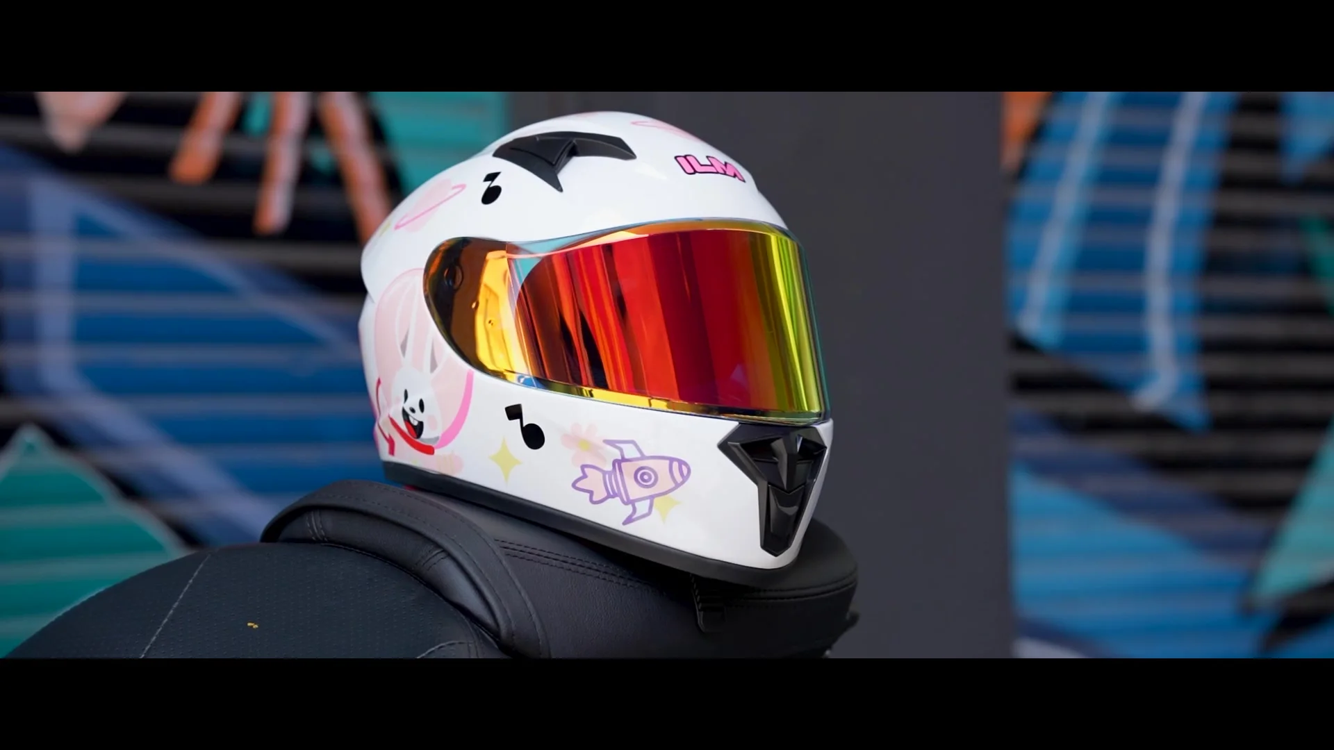 Kindermotorhelm