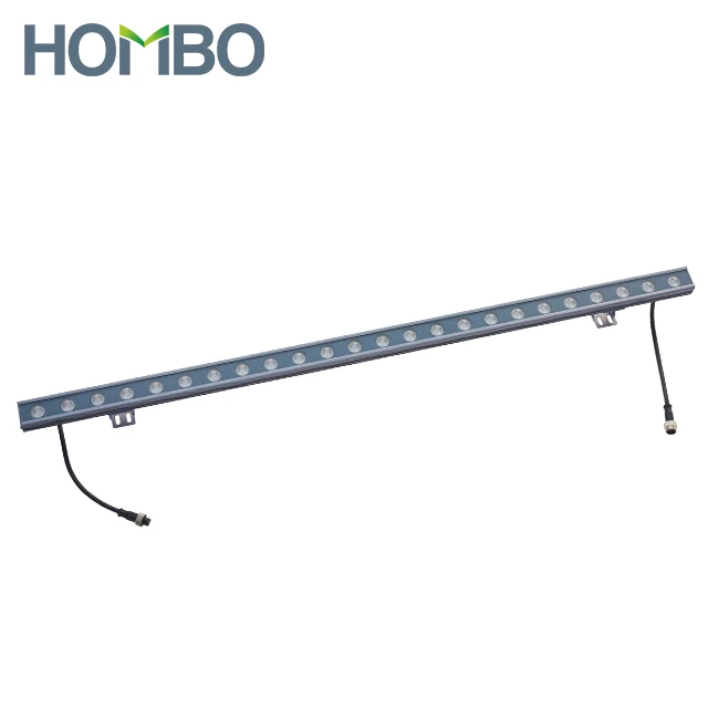 HOMBO manufactures waterproof ip65 outdoor/indoor linear strip wallwashers 12v/120v/220v warm white LED Wall Washers light