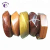 Genya fashion Exaggerated Personal grotesque wooden Bracelet irregular wood Bangle in natural colors