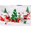 Vintage Handmade Gifts Little snowman christmas tree decoration figures