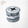 Ball shape eccentric screw cam of furniture connecting fittings