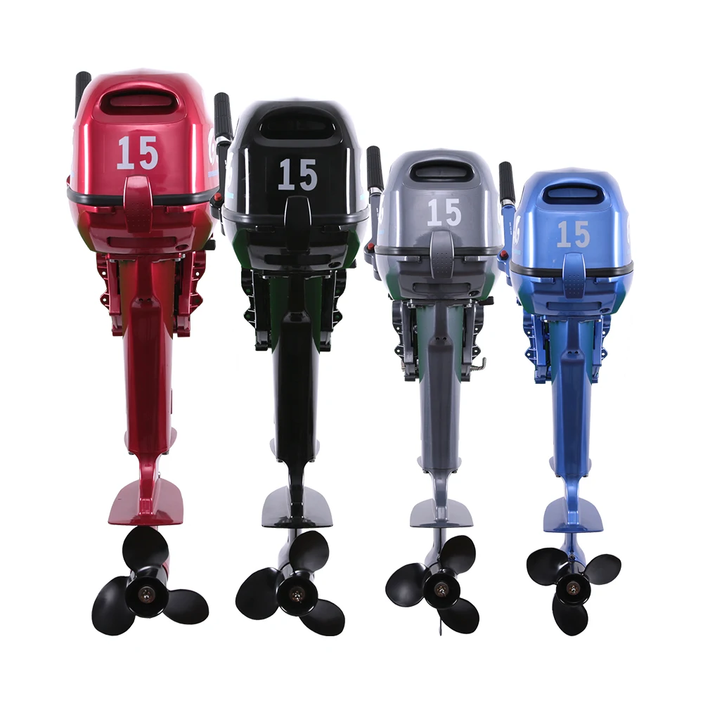 colourful series fishing used 15 outboard engine with factory price