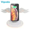 T10 Angel Wings QI Wireless Charger 10W Fast Charging Type-C Power Adapter Phone Stand charging Dock with Automatic Detection
