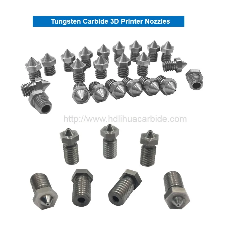 3d Printer Nozzles TZ E3 3.0 0.2 Bimetal Hardened Steel One Piece