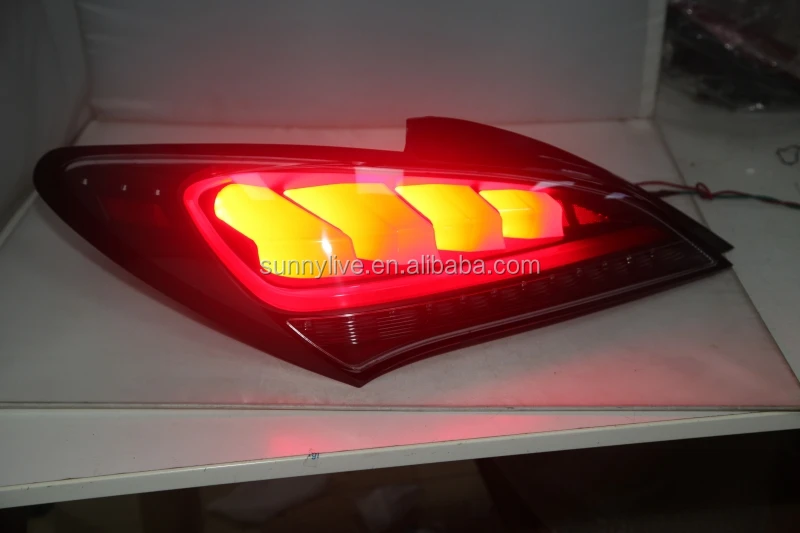 Full led rear light For Genesis Coupe 2009-2011 red  lens JY For Hyundai