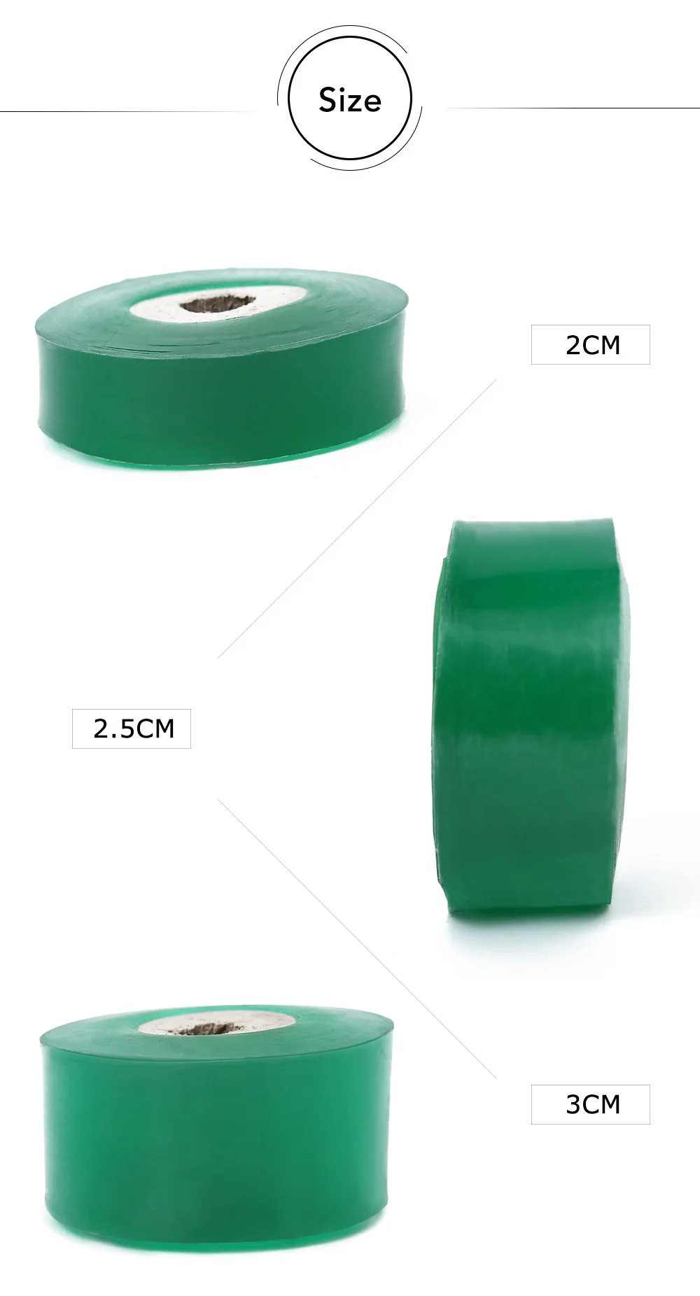 Garden Tools Fruit Tree Secateurs Engraft Branch Gardening Bind Belt PVC Tie Tape Grafting Grafted Film 2CM/2.5CM/3CM