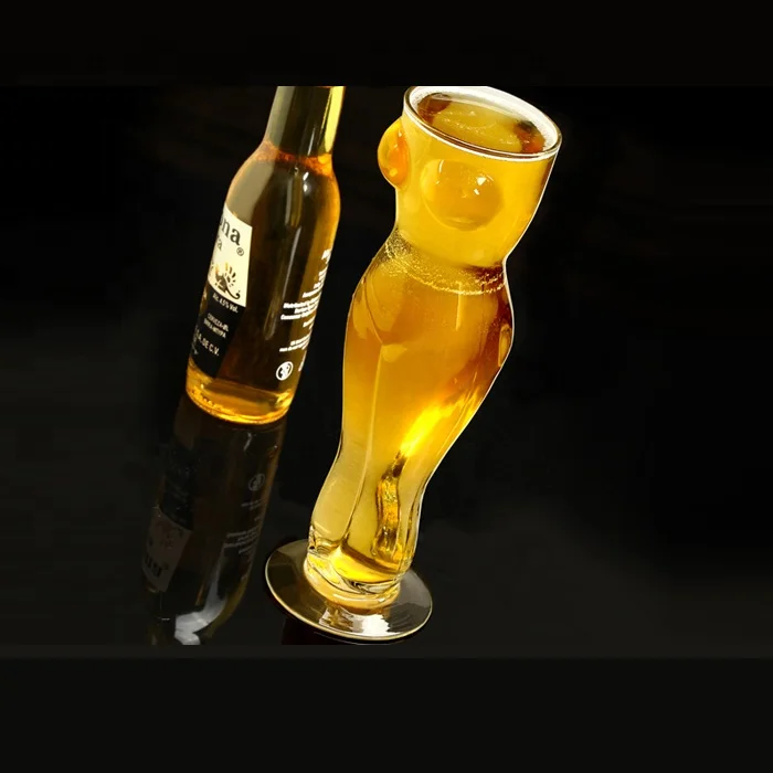 Best selling custom sexy woman body shaped beer glass  .jpg