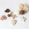 Home Decor Wicker Hanging Decoration10Cm Heart Shape Rattan Ball